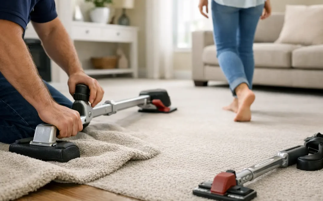 Carpet Stretching for a Safer, Smoother Floor