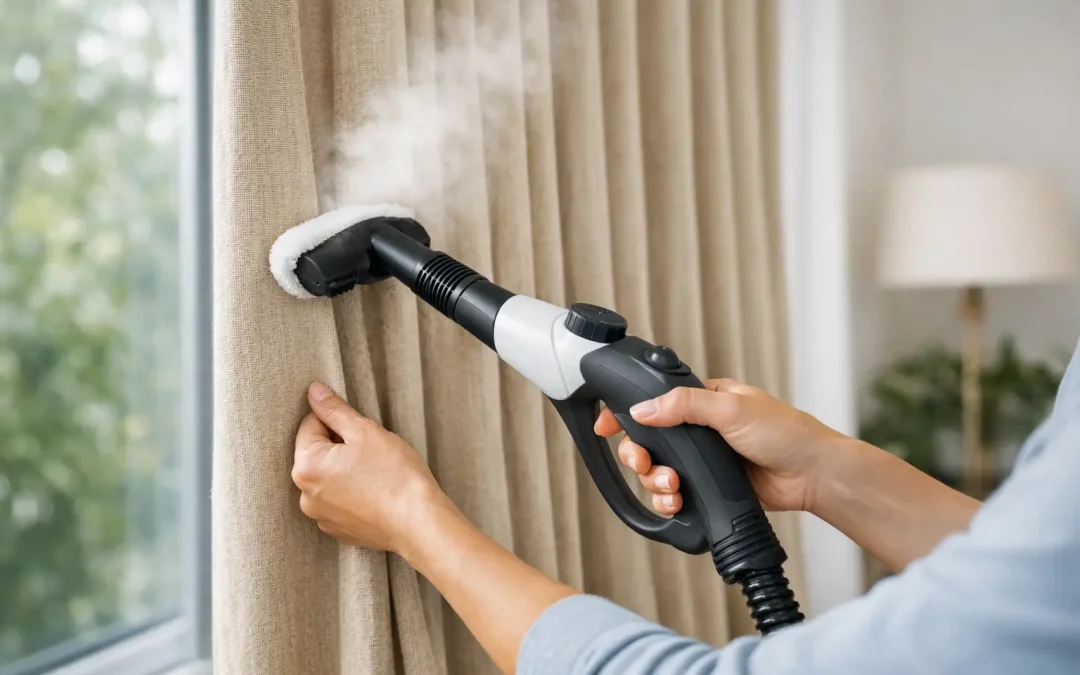 Drapery Cleaning Without Taking Down at Home