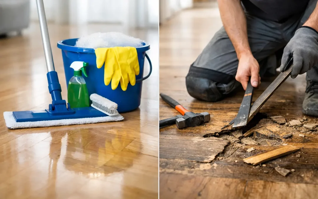 Floor Repair: When Cleaning Is Not Enough