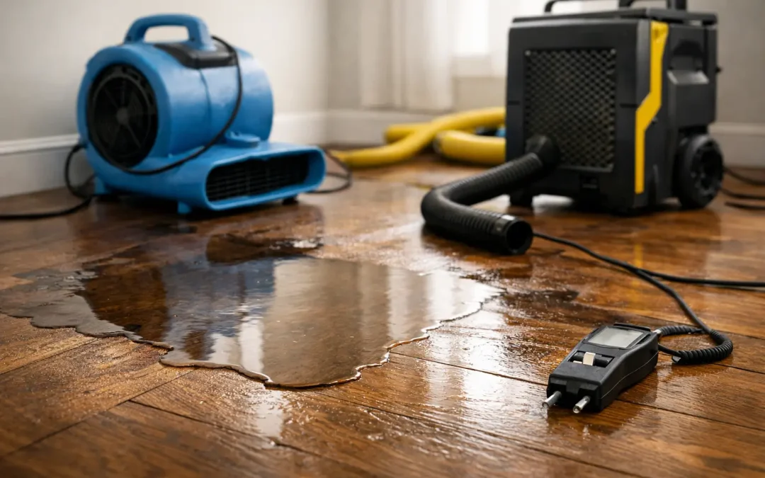 How to Dry Water Damaged Hardwood Floors