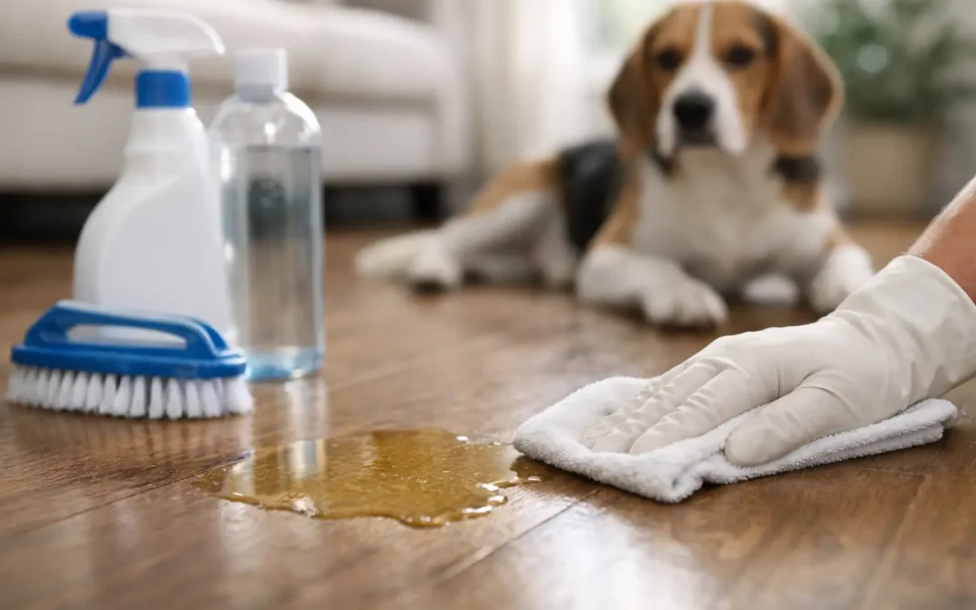 Pet Urine Removal That Protects Your Floors