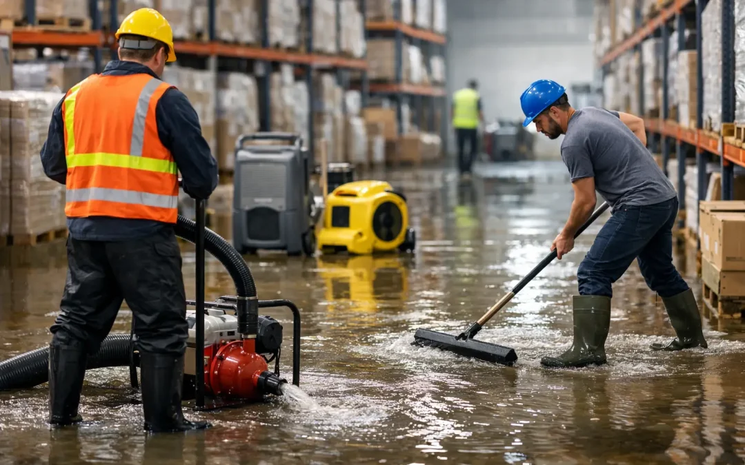 Warehouse Flood Recovery for Faster Reopening